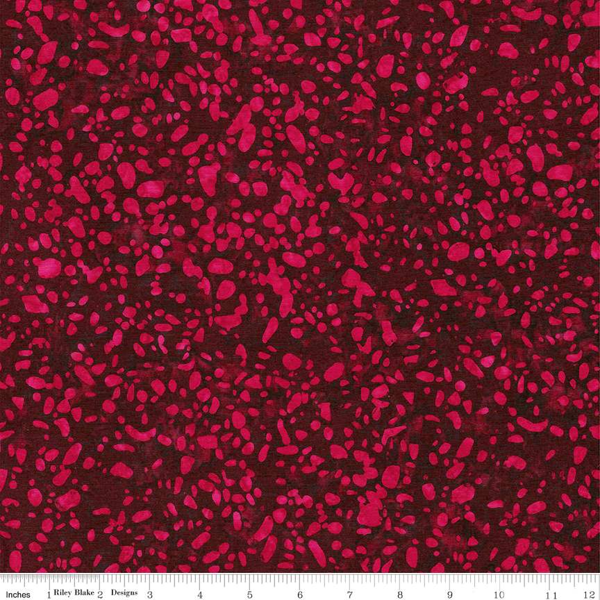 Batiks Elementals Terrazzo Mahogany