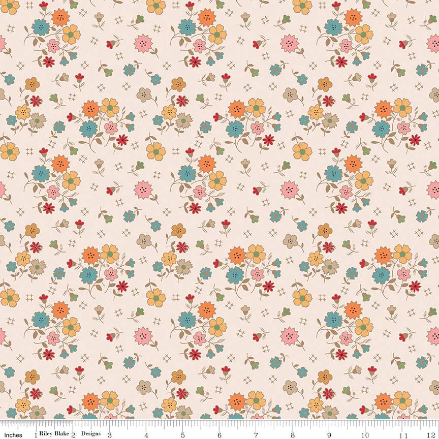 Autumn Floral Latte