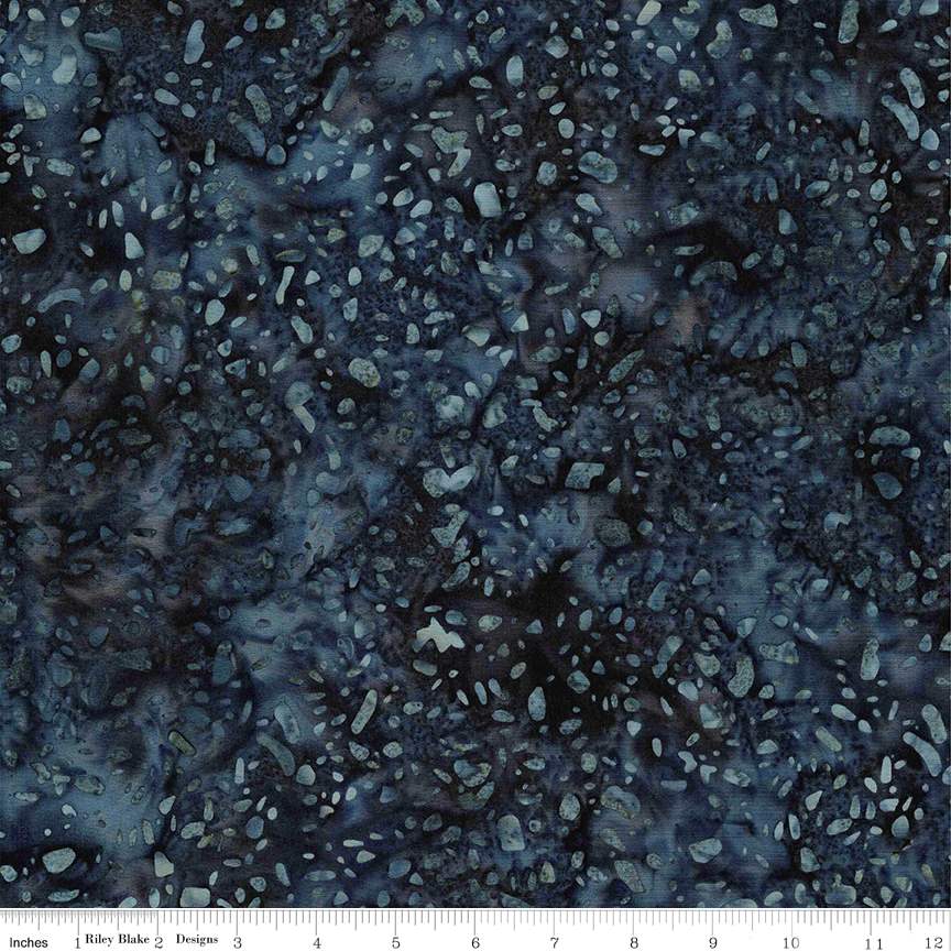 Batiks Elementals Terrazzo Stormy Seas
