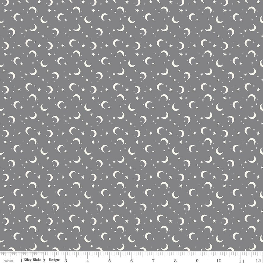 Frank and Friends Moon & Stars Gray