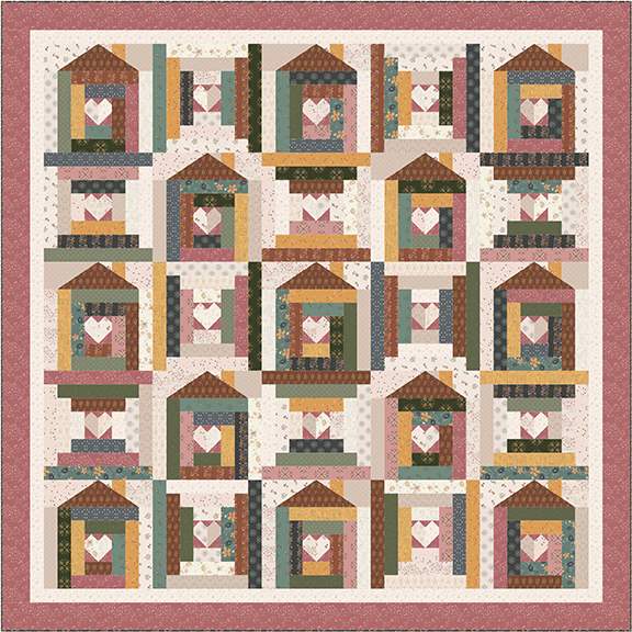 Feels Like Home by Amber Johnson (Quilt Pattern) – Fabric Outlet