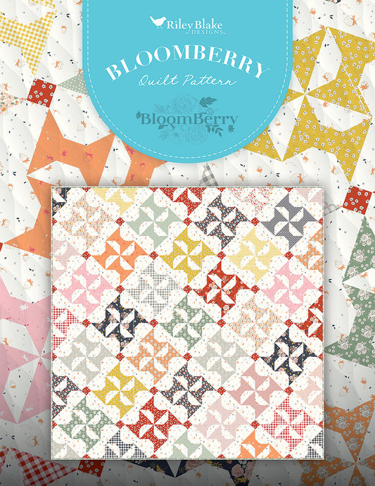 Bluebird Patterns BloomBerry Quilt Pattern
