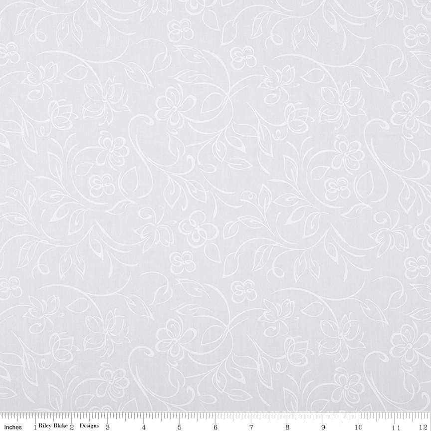 Batiks Achromatic Dance Daisy