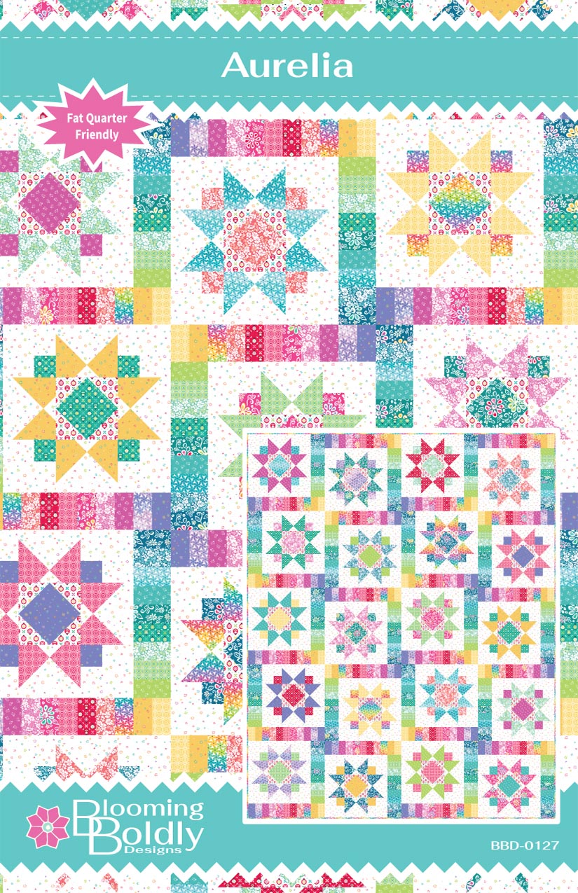 Blooming Boldly Designs Aurelia Quilt Pattern
