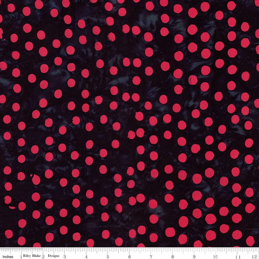 Wide Back Batiks Neon Pop Licorice Candy