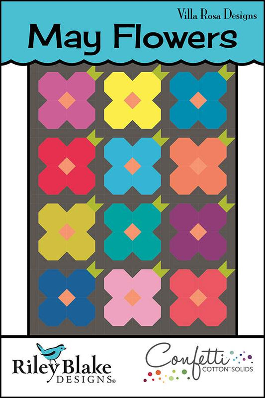Villa Rosa Designs May Flowers Quilt Pattern