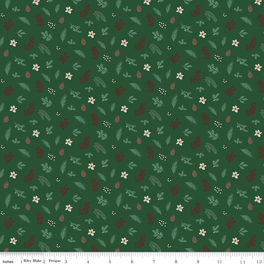 Christmas Time Foliage Forest