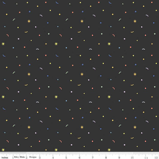 New Box of Crayons Confetti Black