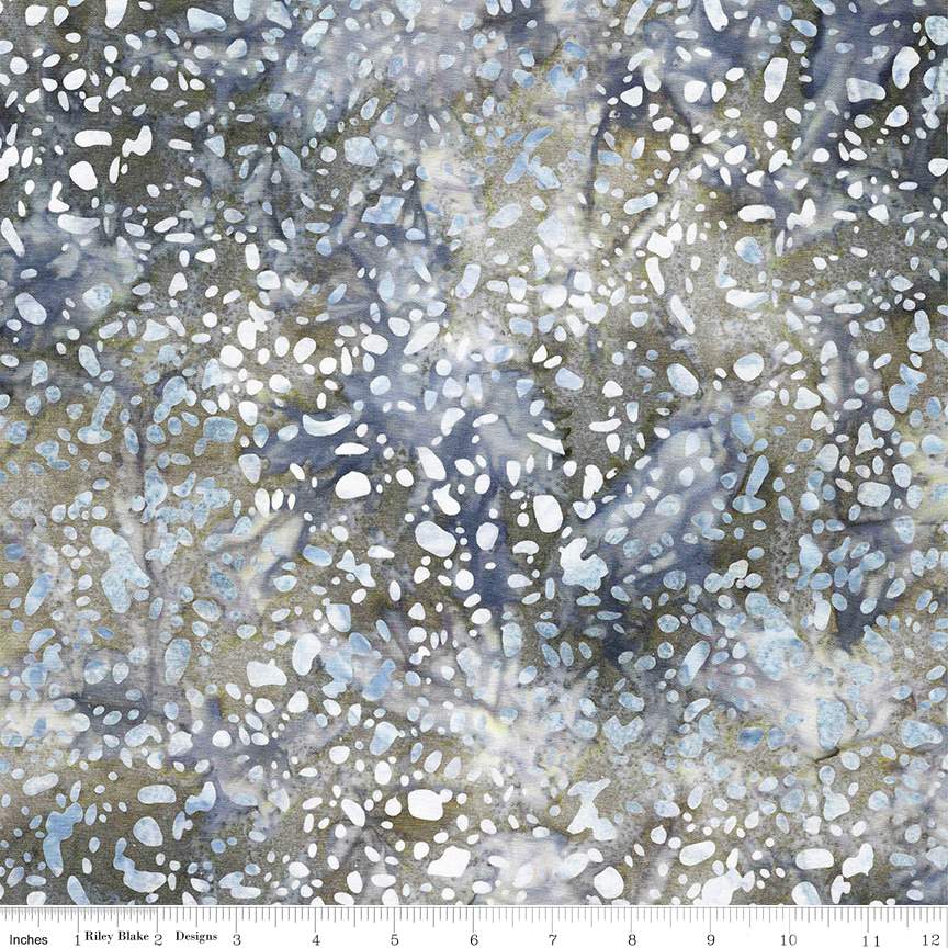 Batiks Elementals Terrazzo French Press