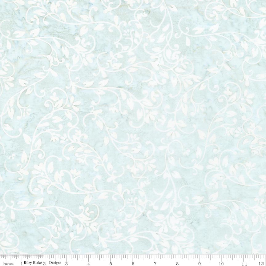 Batiks Elementals Candy Coated Sage
