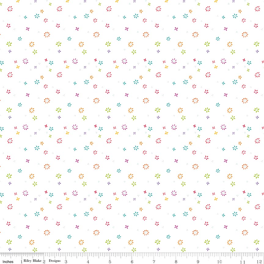 Chasing Rainbows Garden Sprinkles White