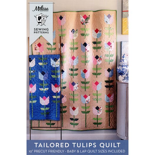 Melissa Mortenson Tailored Tulips Quilt Pattern