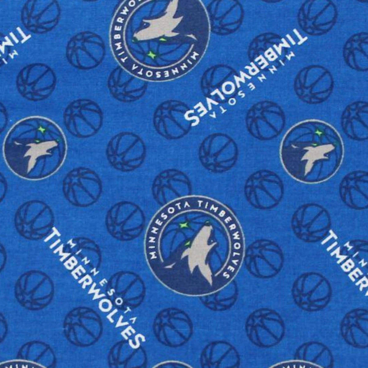 (Craft Fabric) NBA - Minnesota Timberwolves
