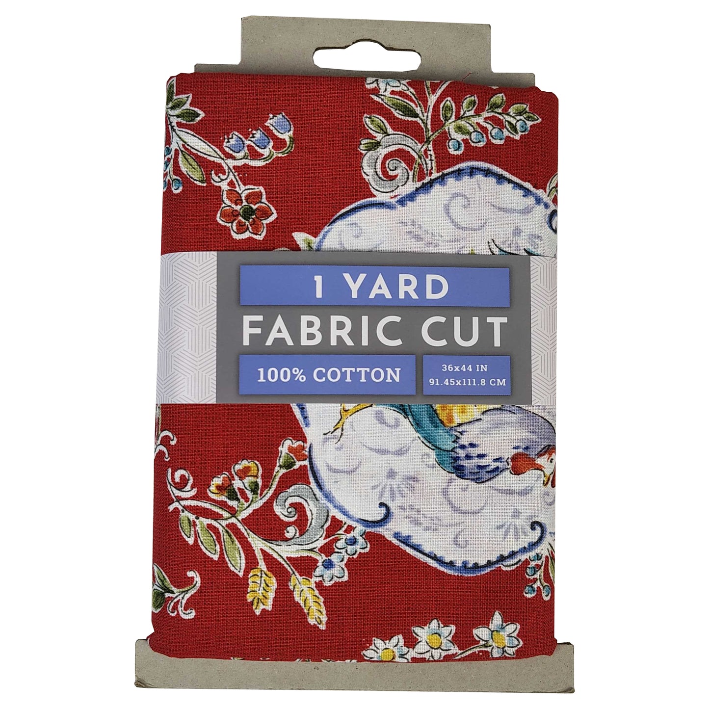 (Craft Fabric Precut) Morning Bloom Rooster