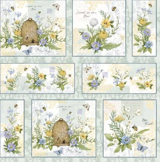Sweet As Can Bee Patch - Craft Fabric