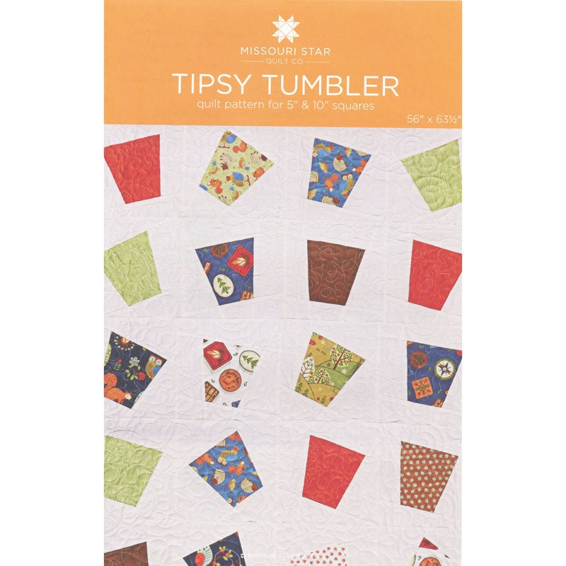 Tipsy Tumbler Pattern by Missouri Star Quilt Co.