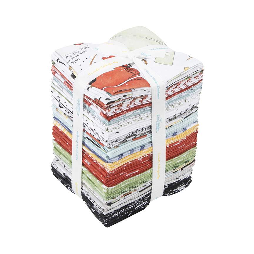 White As Snow Fat Quarter Bundles, 41 Pcs.