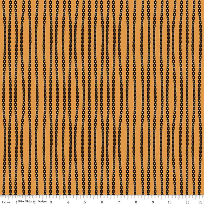 Mad Masquerade Stripe Orange