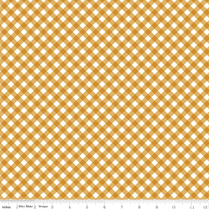 Beehive State Gingham Butterscotch